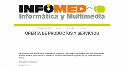 Desktop Screenshot of infomedalmeria.com