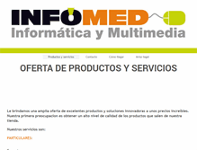 Tablet Screenshot of infomedalmeria.com